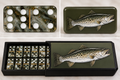 Speckled trout domino mockup