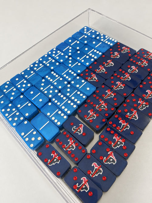 blue and texans dominoes