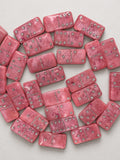 pink silver dominoes