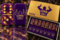 DSM-only Omega Psi Phi domino set with gold box